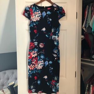 Floral Sheath Dress - Betsey Johnson